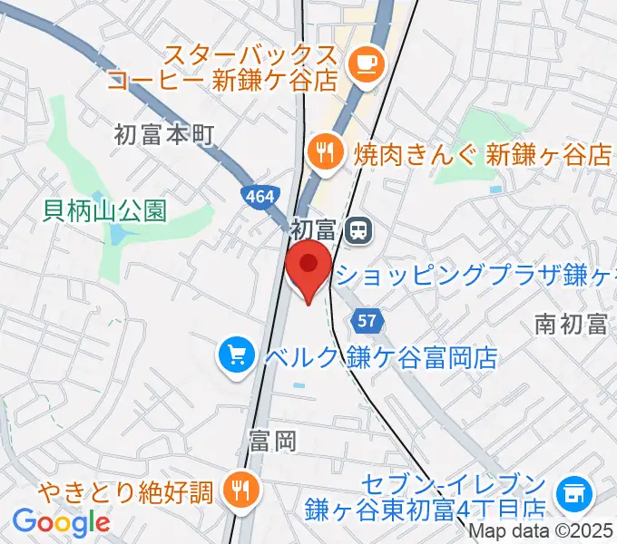 きらり鎌ケ谷市民会館・きらりホールの地図