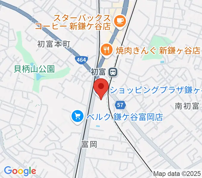 きらり鎌ケ谷市民会館・きらりホールの地図
