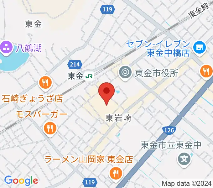 ユニスタイル東金 ヤマハミュージックの地図