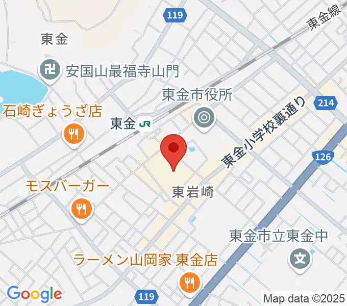 ユニスタイル東金 ヤマハミュージックの地図