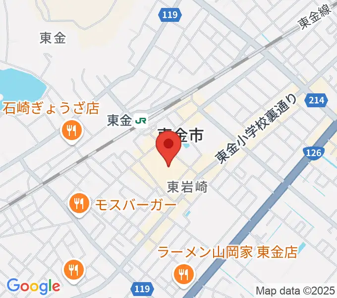 ユニスタイル東金 ヤマハミュージックの地図
