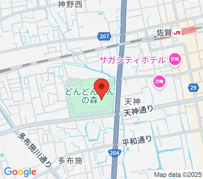 アバンセの地図