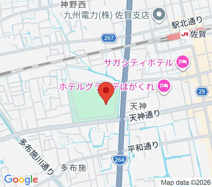 アバンセの地図