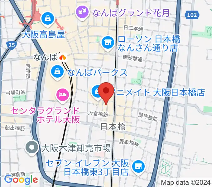 日本橋ポルックスシアターの地図