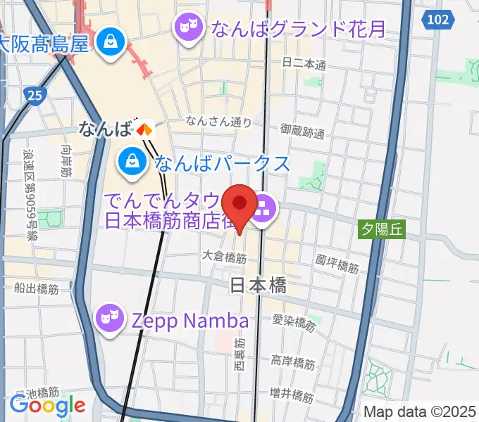 日本橋ポルックスシアターの地図