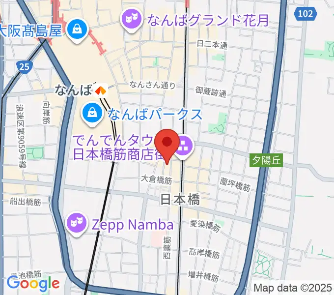 日本橋ポルックスシアターの地図