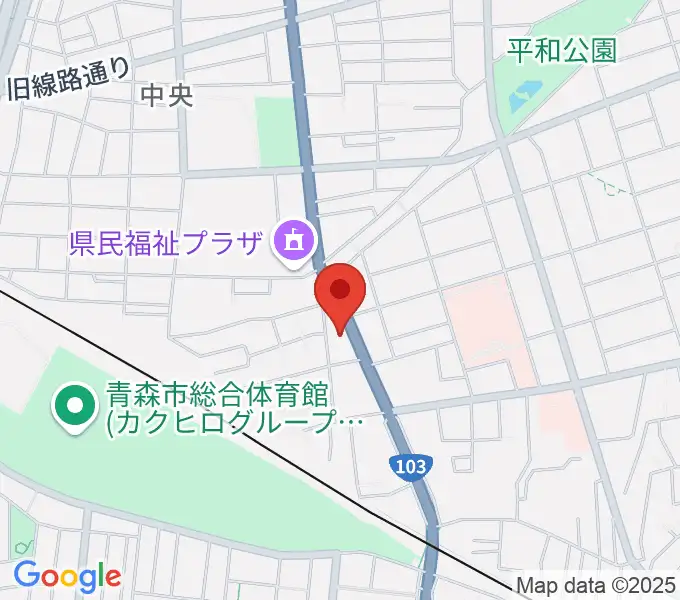 青森サブライムの地図