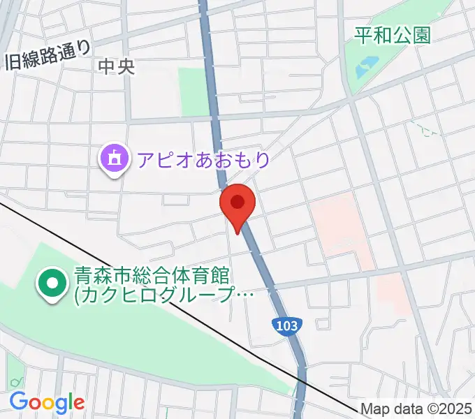 青森サブライムの地図
