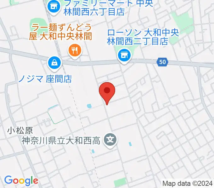 きくピアノ教室の地図