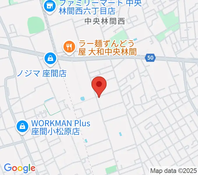 きくピアノ教室の地図