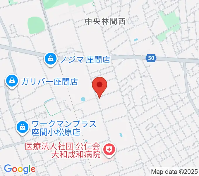きくピアノ教室の地図