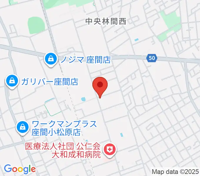 きくピアノ教室の地図