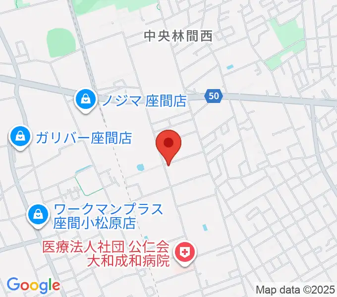 きくピアノ教室の地図