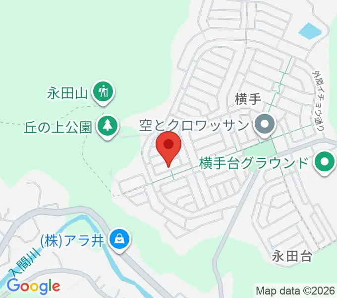 音楽教室ムジークハウス 日高教室の地図