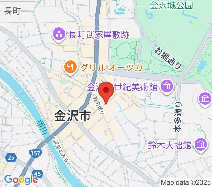 金沢gateBlackの地図