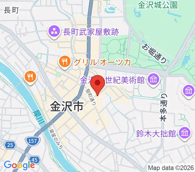 金沢gateBlackの地図