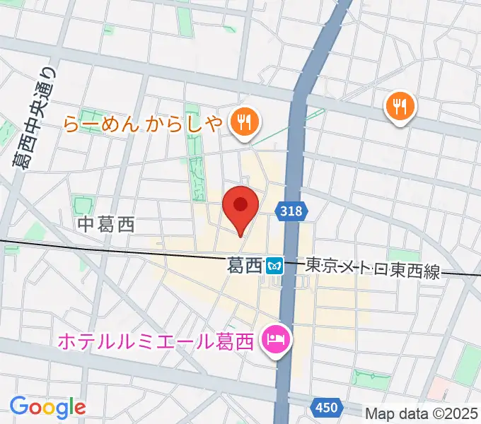 リンキーディンク葛西店の地図