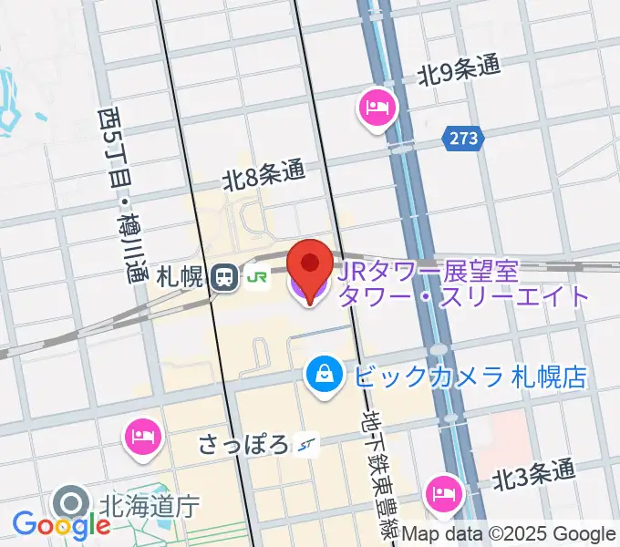 島村楽器 札幌ステラプレイス店の地図