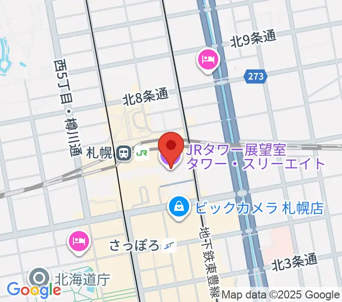 島村楽器 札幌ステラプレイス店の地図