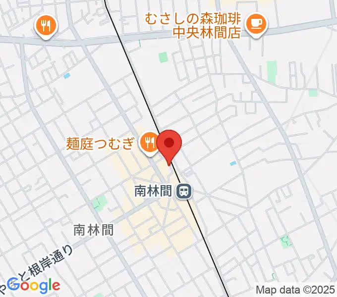 相模楽器 南林間店の地図