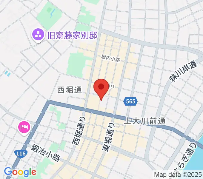 柳都STUDIOの地図