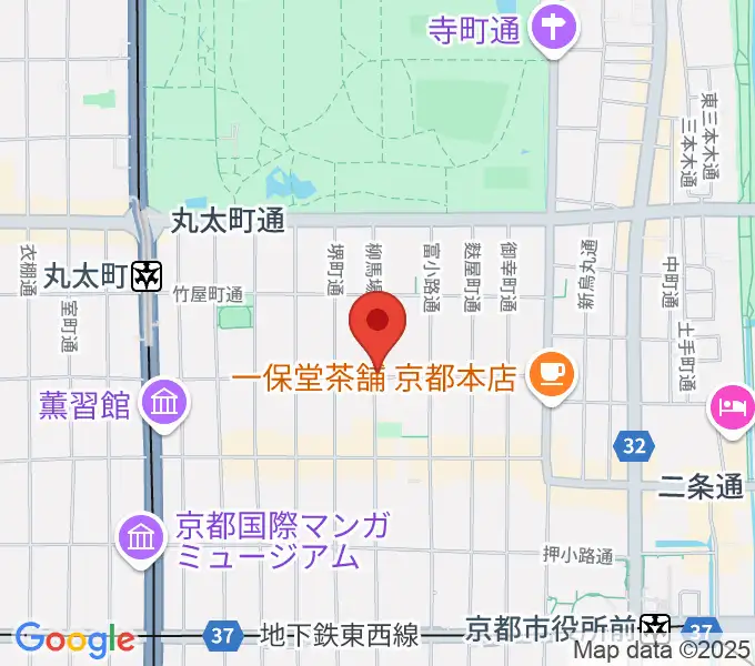 カフェ・モンタージュの地図
