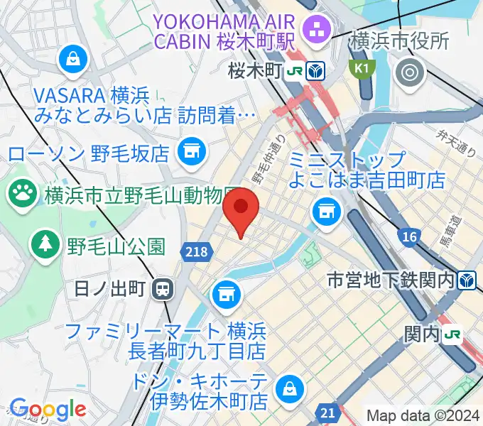 Jazz Spot DOLPHYの地図