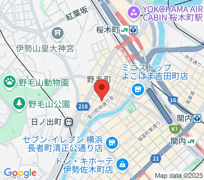 Jazz Spot DOLPHYの地図