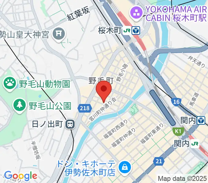 Jazz Spot DOLPHYの地図