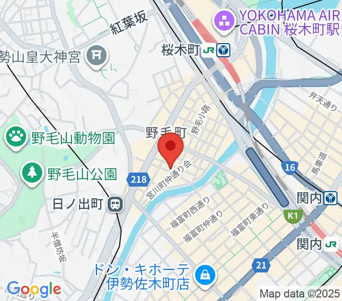 Jazz Spot DOLPHYの地図