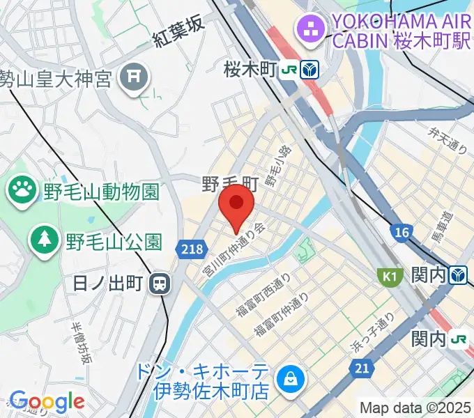 Jazz Spot DOLPHYの地図