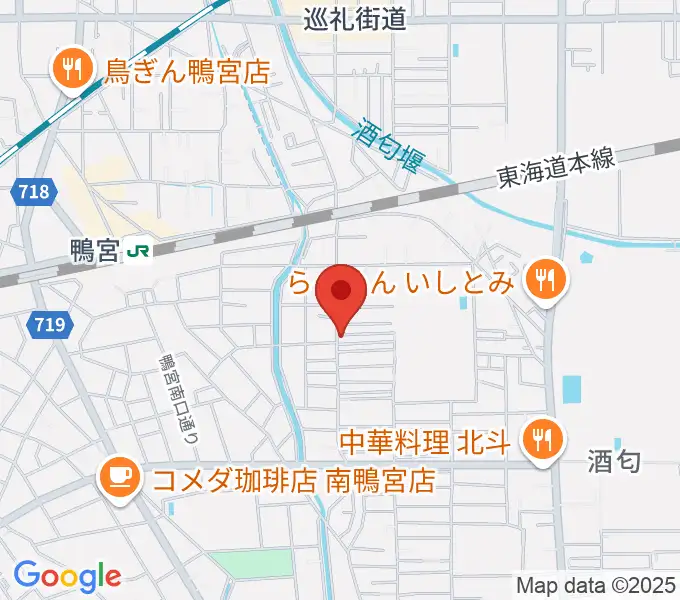 小田原姿麗人の地図