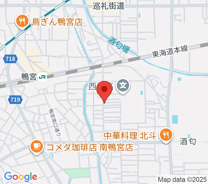小田原姿麗人の地図