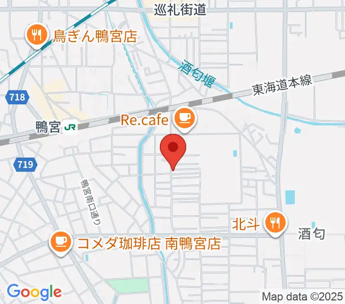 小田原姿麗人の地図