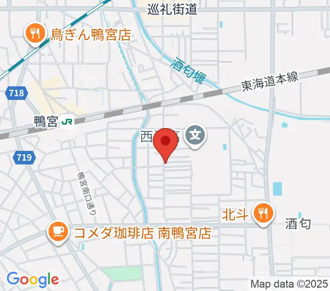 小田原姿麗人の地図