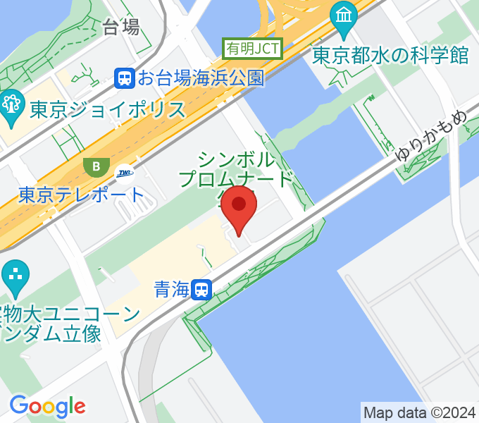 Zepp東京の場所