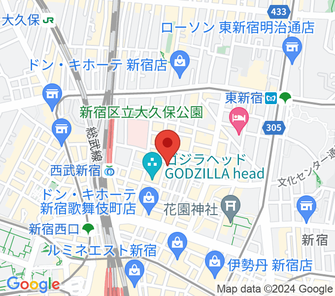 新宿ロフトの場所