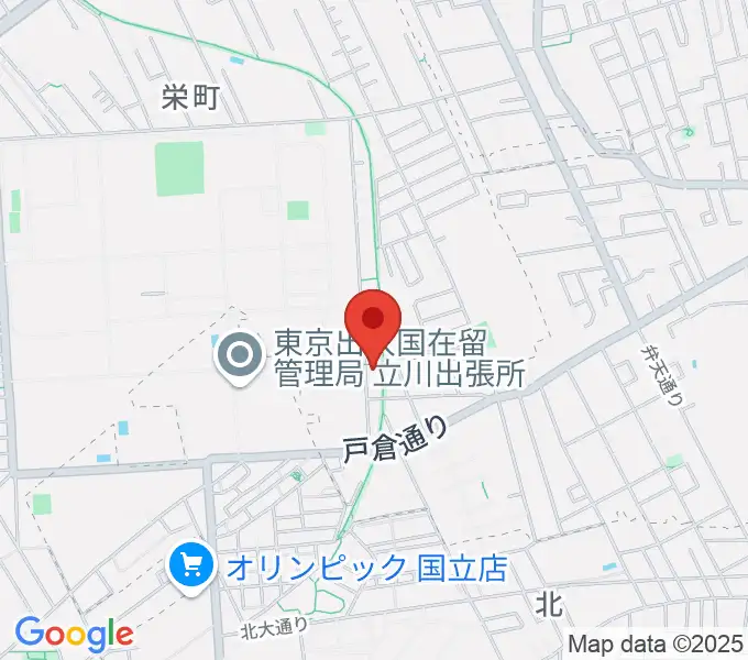 マーヴェラスギタースクールの地図