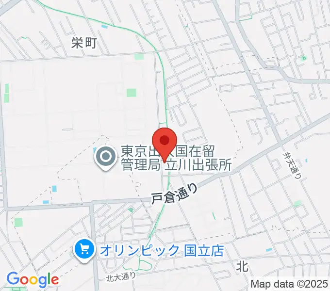 マーヴェラスギタースクールの地図