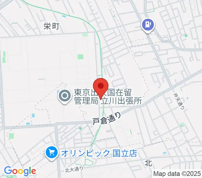 マーヴェラスギタースクールの地図