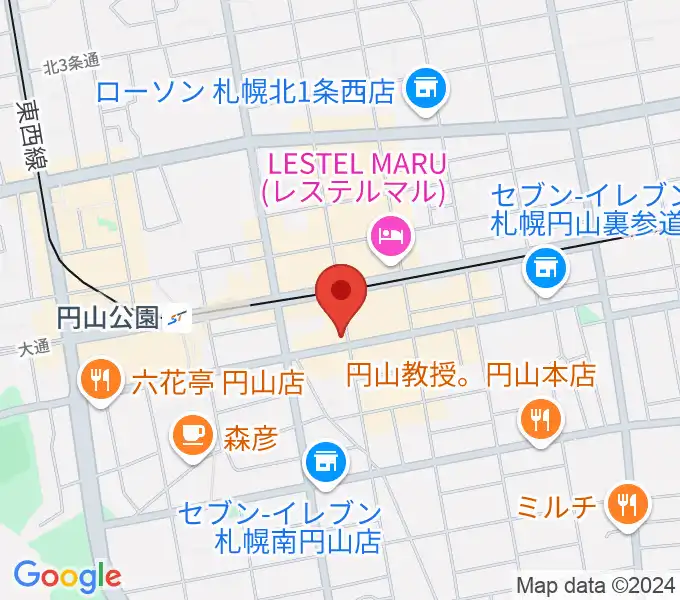 札幌リボルバー909の地図