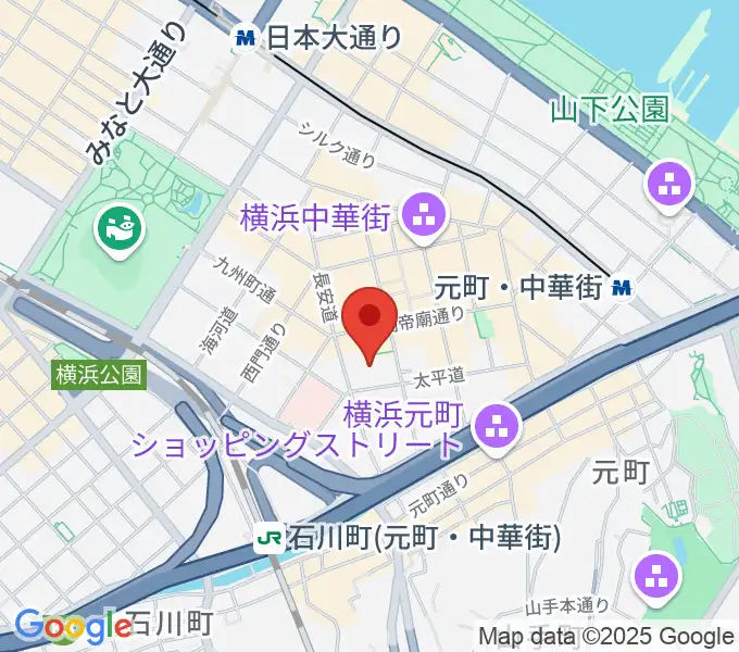 横浜F.A.Dの地図