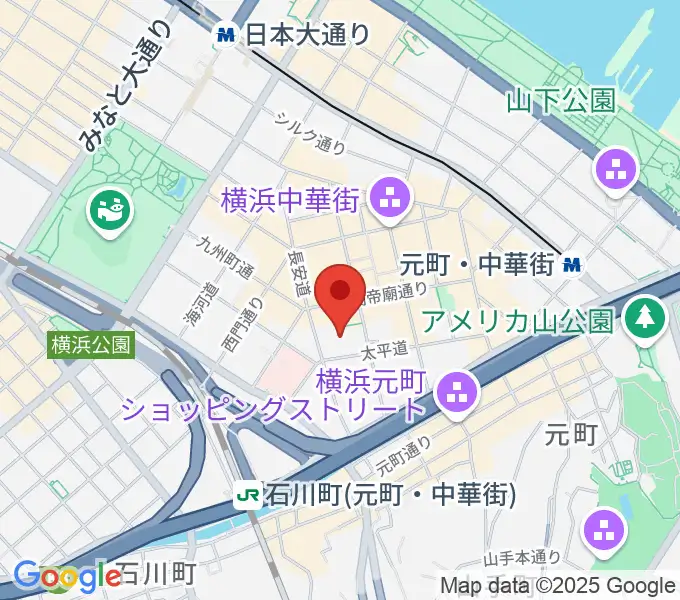 横浜F.A.Dの地図