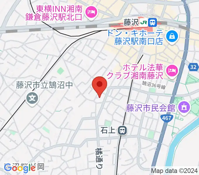 ル・クラシックの地図