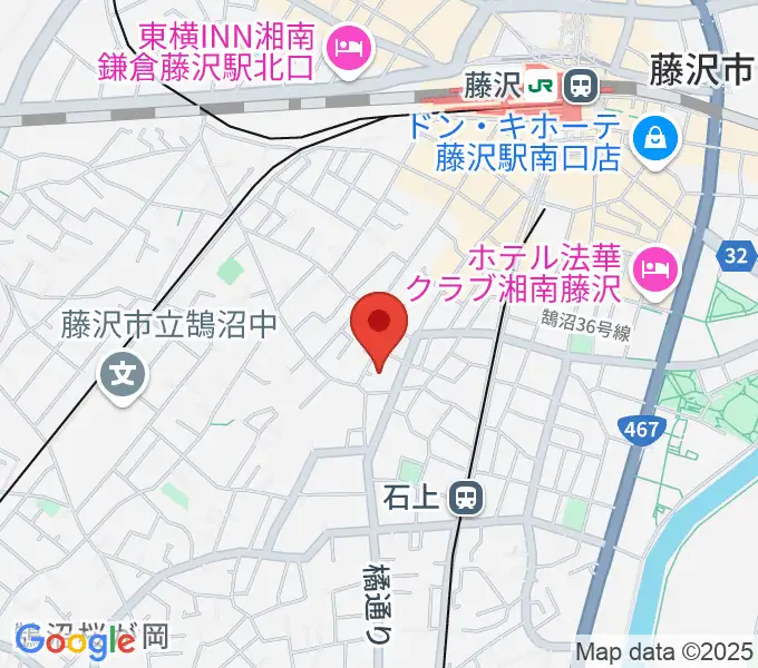 ル・クラシックの地図