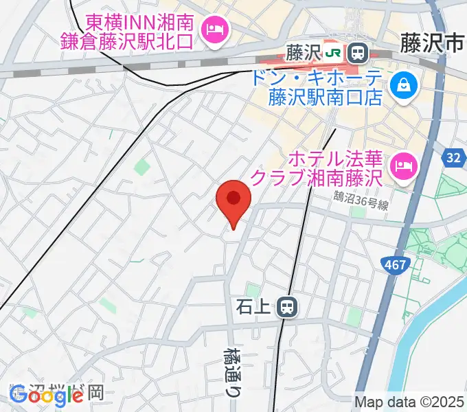 ル・クラシックの地図