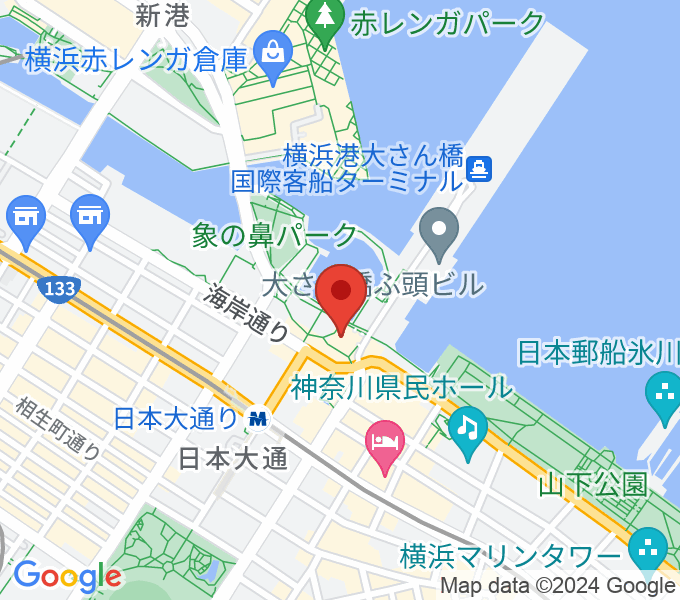 横浜LIVE BAR風鈴の場所