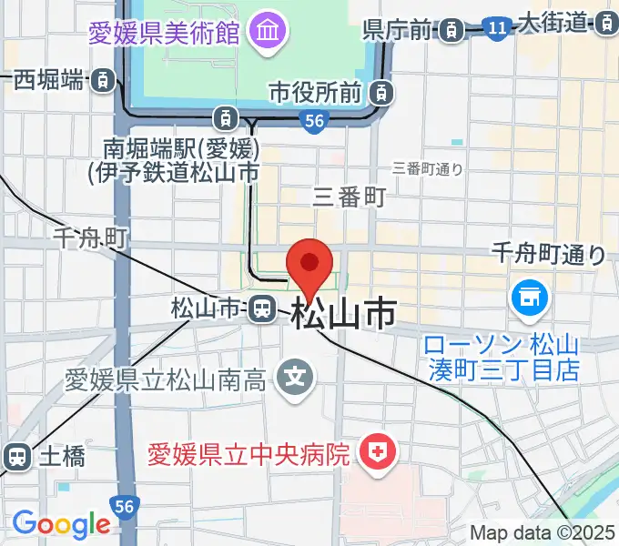 いよてつ高島屋9F ローズホールの地図