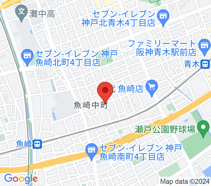 日本ピアノサービス株式会社の場所