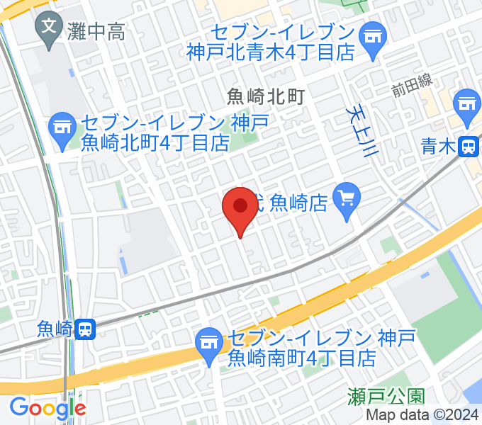 日本ピアノサービスの場所